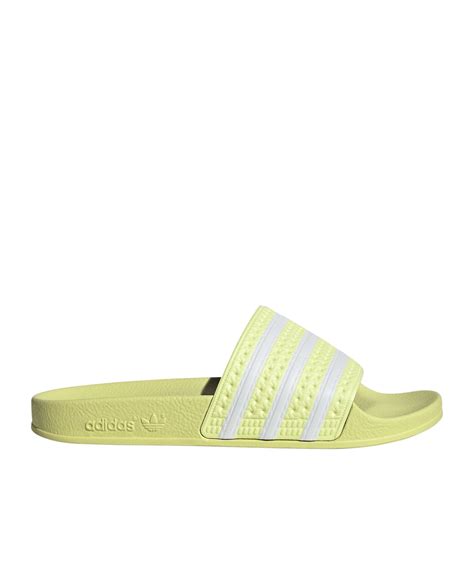 adidas adilette damen gelb|adidas adilette originals.